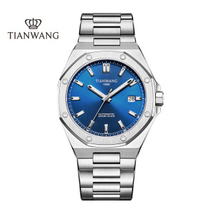 天王表(TIANWANG)手表 新品男表品牌男士手表夜光防水商务机械腕表51212