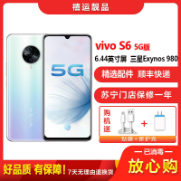 [二手8成新]vivo S6 天鹅湖 8G+128G 全网通安卓手机 6.44英寸屏双卡拍照备用 5G手机