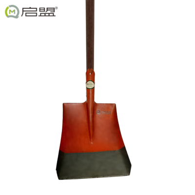 启盟 铁锹带锹柄大号方头锹30cm QM-80071把