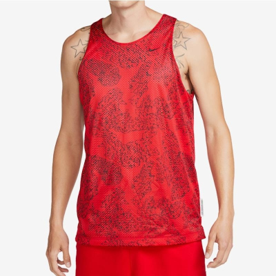 NIKE耐克篮球背心运动休闲速干透气圆领男装FB7056-657 D