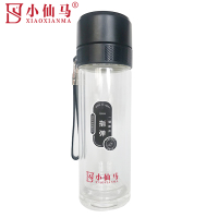 小仙马 一指弹便携茶水分离杯子 500ml 个