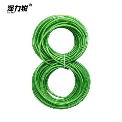 泽力锐 包塑钢丝绳 8mm 米