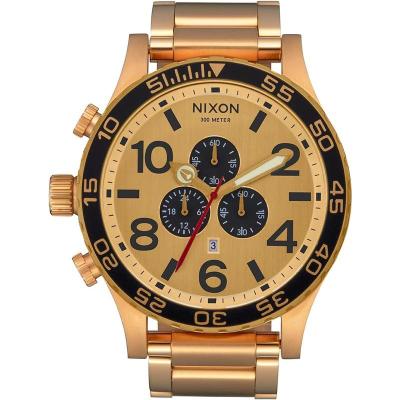 Nixon男表 男士不锈钢大表盘计时腕表 防水米时尚运动手表 送男友