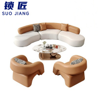 锁匠 休闲沙发1+1+3+茶几套