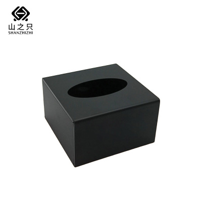 山之只 亚克力纸巾盒 11*11*7cm 个