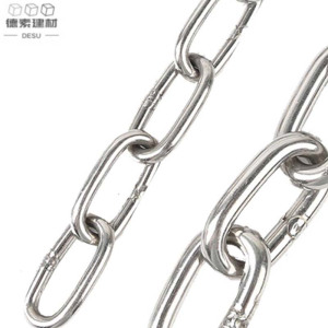 德素 304不绣钢链条 8mm/米