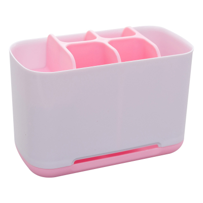 家柏饰(CORATED)家用创意情侣浴室台面牙刷牙缸洗漱置物盒卫浴洗漱收纳盒洗手间牙