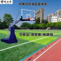 探仕狼 成人室外篮球架户外标准篮球框仿液压篮球架一副 TSL-JD01