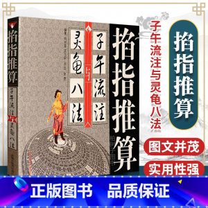 [正版] 掐指推算子午流注与灵龟八法刘世琼阴阳天干地支脏腑子午流注针法 手指穴位开穴方法和开穴规律自学入门书籍中国中医