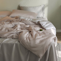 2026夏季凉感天丝四件套轻奢高级感冰丝床单被套丝滑床上用品