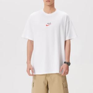 耐克(NIKE)男装新款运动服时尚休闲短袖透气舒适t恤IR7584-100 ZP
