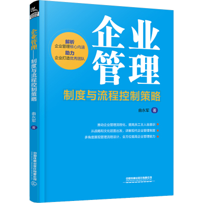 企业管理 制度与流程控制策略