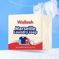 威立世Wallesh 300g椰油马赛洗衣皂