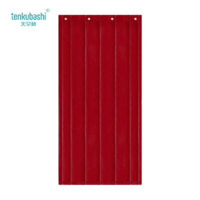 天空桥 棉门帘 MML-37酒红色无窗口六层棉 平方米