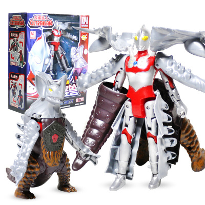 奥特曼咸蛋超人玩具模型变形怪兽多关节可动奥特曼蛋变身器变形战舰飞行战机变形怪兽奥特曼-佐菲S泰兰特