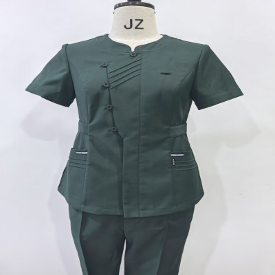 伟月护士服(夏)装-V领款