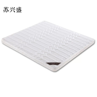 苏兴盛椰棕床垫家用棕垫10cm防螨抗菌(0胶水天然椰棕+软硬两用+全拆洗)1500mm*2000mm