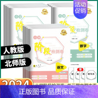 [语文-人教版] 六年级上 [正版]2024新版 小学阶段检测卷 小学生三年级上四年级五年级下六年级上册下册语文数学人教