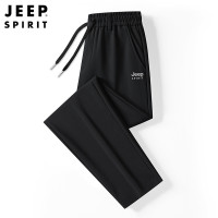 JEEPspirit男装运动裤男春秋季三防防水卫裤散口休闲长裤子6310
