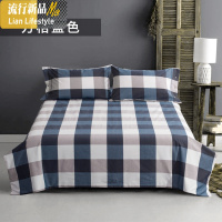 床单单件棉棉手工粗布床单加厚土布三件套被单 三维工匠