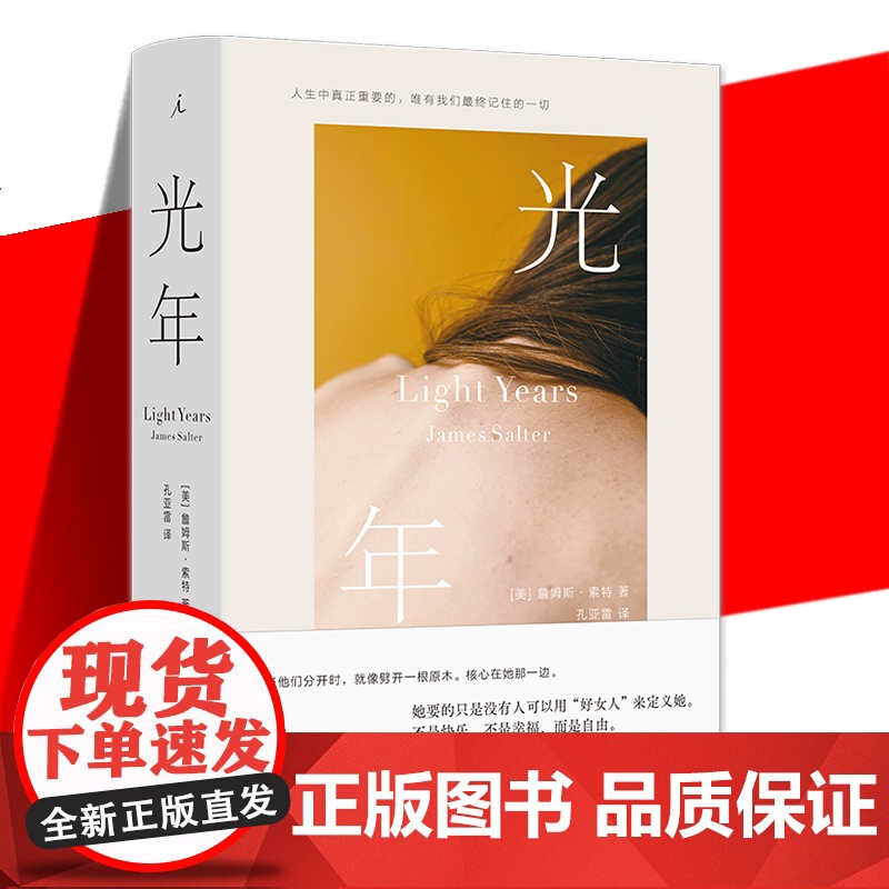 正版 光年 [美] 詹姆斯·索特著 理想国 外国小说书籍