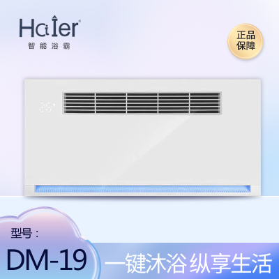 HCIIER 智能电器 (DM-19)风暖风浴霸灯集成吊顶嵌入式智能浴室暖风机取暖器