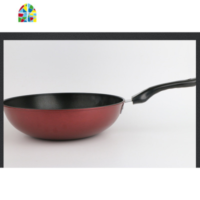 炒锅不粘锅炒菜锅32cm加深加大无油烟电磁炉燃气家用炒菜锅具 FENGHOU 32精不带盖子送木铲+海绵