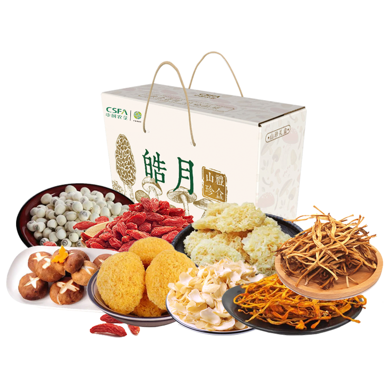 中垦飨味堂 山珍礼盒·皓月 860g(盒) 中国农垦出品