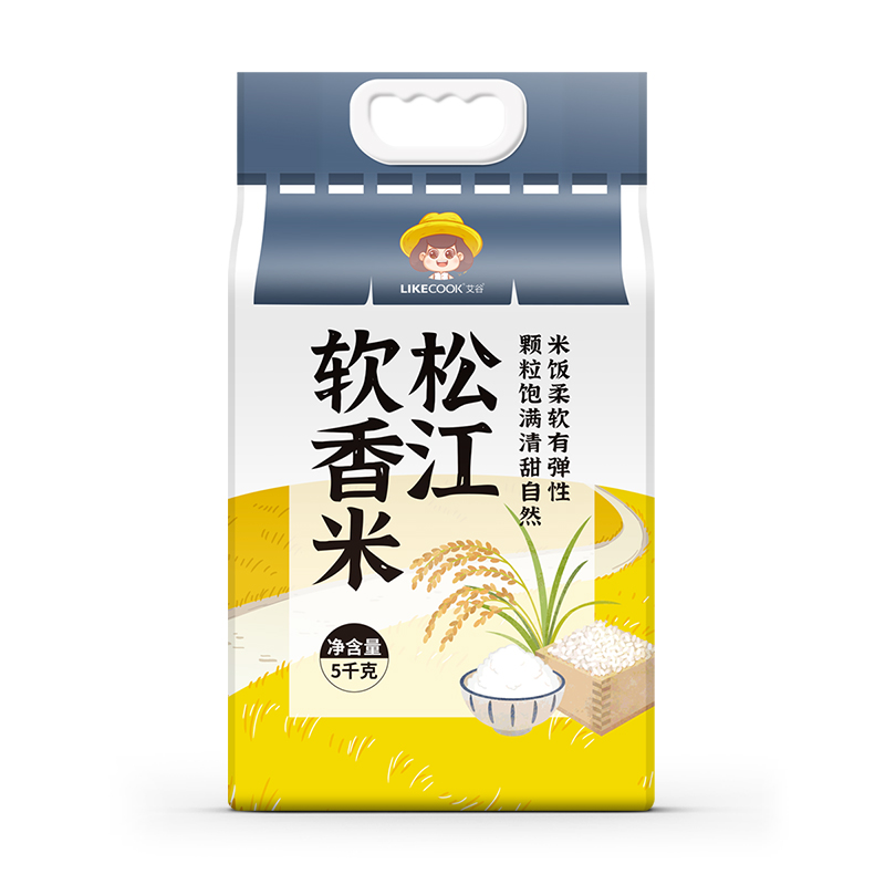 艾谷松江软香米5kg