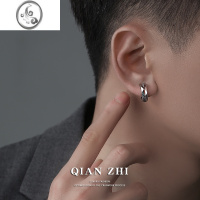 JiMi男士耳环男无耳洞高级感无洞耳夹单只痞帅耳钉潮男免打孔男生耳饰