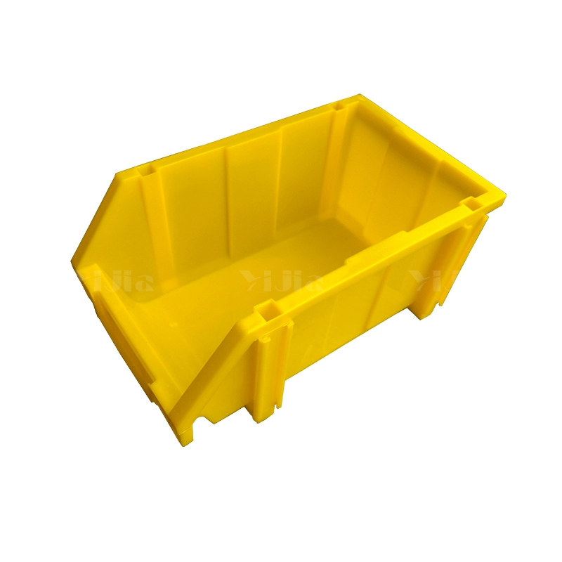 翌嘉YJ4121092 组合式零件盒收纳盒斜口工具盒 黄色 200*350*155