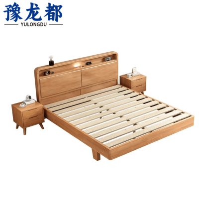 豫龙都木质床1.5米张