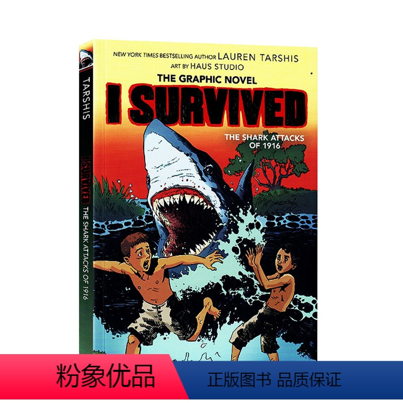 [正版]幸存者系列 我从1916年鲨鱼袭击中幸存下来 英文原版 I Survived the Shark Attack
