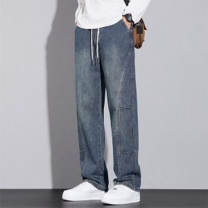电商货源牛仔裤男潮流休闲街潮美式高街流行百搭新款秋冬男裤