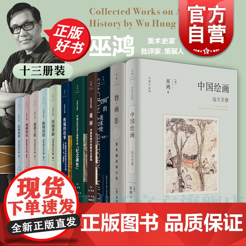 巫鸿作品集 重屏中国绘画中的媒材与再现/废墟的故事/中国古代艺术与建筑中的纪念碑性/传统革新/超越大限/陈规再造另有无形