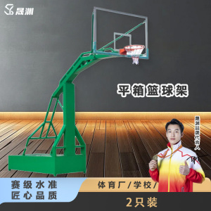 晟渊 篮球架户外平箱篮球架成人标准比赛投篮学校室外球架一副YPX01