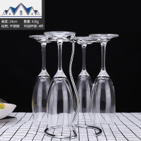 红酒杯架倒挂酒架家用不锈钢创意高脚杯架葡萄酒杯架酒欧式摆件 三维工匠收纳层架