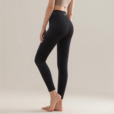 秋冬高弹无痕针织打底裤女外穿高腰收腹提臀紧身塑形保暖秋裤女生