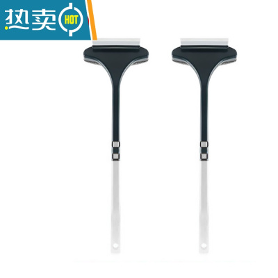 敬平纱窗清洗器纱窗刷家用免拆洗清洁工具窗户网擦玻璃多功能刮水器 白绿2个装擦玻璃器