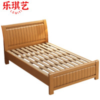 乐琪艺 实木单人床 2000*1500*960mm 张