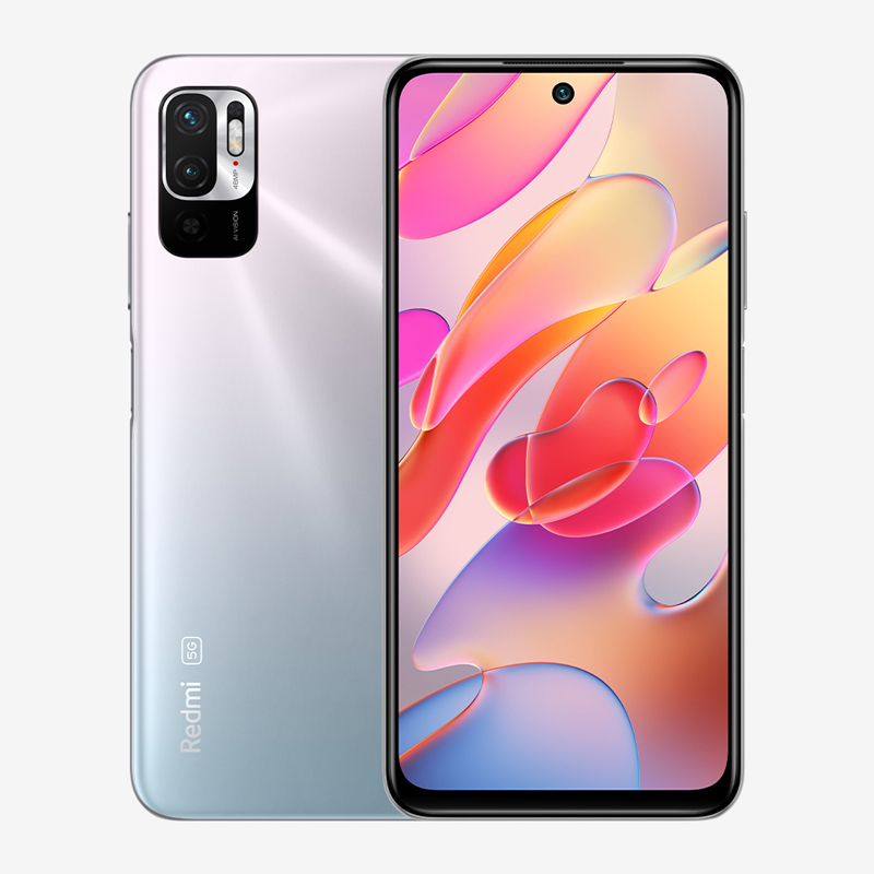 小米(MI)Redmi 红米Note 10 5G全网通 8GB+128GB 月影银 5000mAh大电量 天玑700 4800万高清相机 FHD+高清屏 5G全网通手机