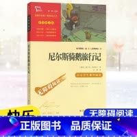 [六年级下册]尼尔斯骑鹅旅行记 [正版]快乐读书吧六6年级上册下册小英雄雨来爱的教育童年鲁滨逊漂流记爱丽丝漫游仙境尼尔斯