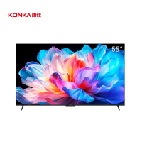 康佳55X6ES 55英寸4K超高清2+32G 20W音响智能平板电视
