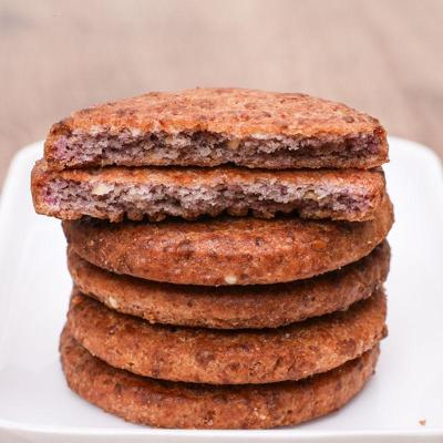 粗粮代餐饼干整箱早餐包装红豆薏米饼散装零食品紫薯燕麦饼干2斤