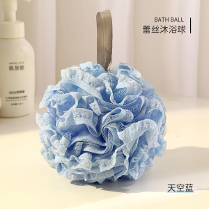 [补贴10%]沐浴球女超柔软高档不散洗澡男浴花球起泡泡浴搓澡球两用神器大号