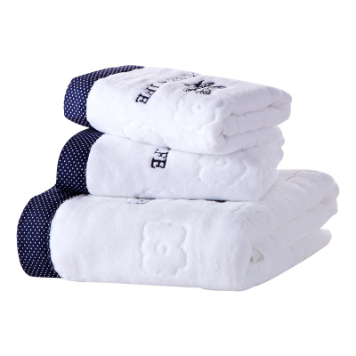 恒源祥 玉兰花浴巾三件套(2面+1浴)TAL1013