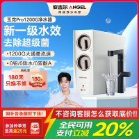 安吉尔净水器家用直饮厨房自来水过滤饮水机玉龙Pro1200G