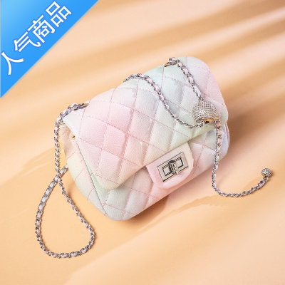 FENGHOU夏季小包包女包2021新款潮韩版百搭单肩斜挎ins链条包