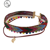 JiMi民族风项链项圈女颈带颈链锁骨链波西米亚云南脖子饰品潮颈圈女夏