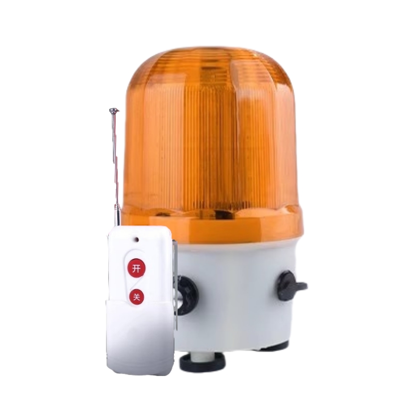 RDZM 黄光远程无线遥控LED旋转警示灯 RDM1101 台